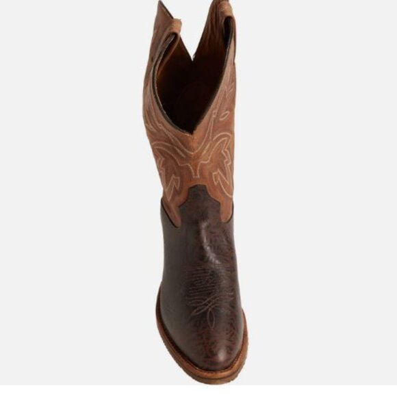Tony Lama Fernando Cowboy 12” Round Toe Leather Men\'s Boots US Size 11 D Narrow main image 8